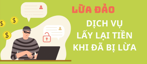 Lừa đảo dịch vụ lấy lại tiền khi đã bị lừa min