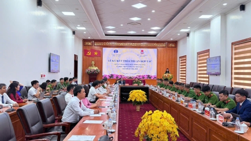 Lễ ký kết hợp tác chiến lược về khoa học, công nghệ và đổi mới sáng tạo giữa UBND tỉnh Lai Châu và Học viện Cảnh sát nhân dân giai đoạn 2026 - 2030