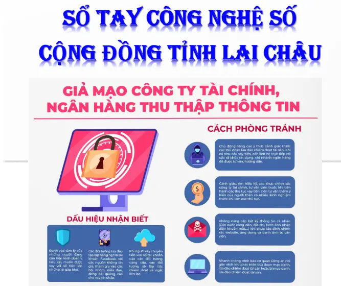 Sổ tay Công nghệ số Cộng đồng tỉnh Lai Châu