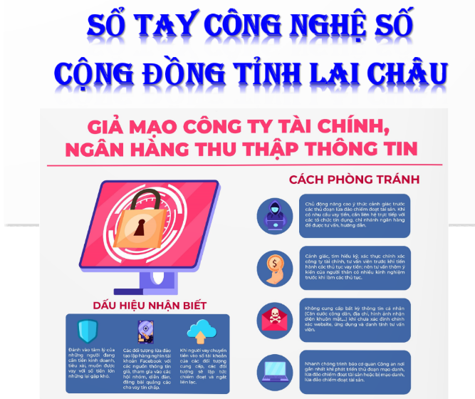 Sổ tay Công nghệ số Cộng đồng tỉnh Lai Châu