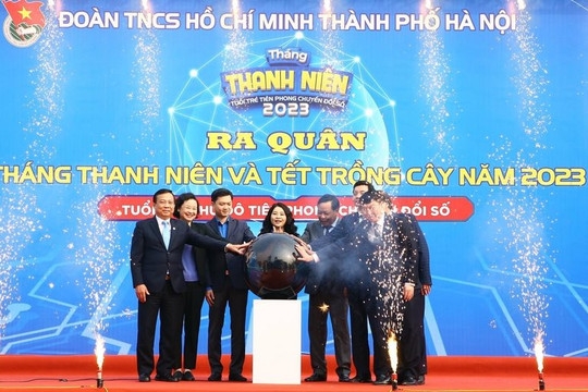 Tháng Thanh niên năm 2023: “Tuổi trẻ tiên phong chuyển đổi số”