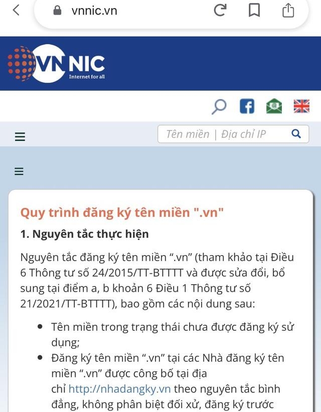 Phổ cập tên miền “.vn” để thúc đẩy phát triển kinh tế số, xã hội số- Ảnh 1.