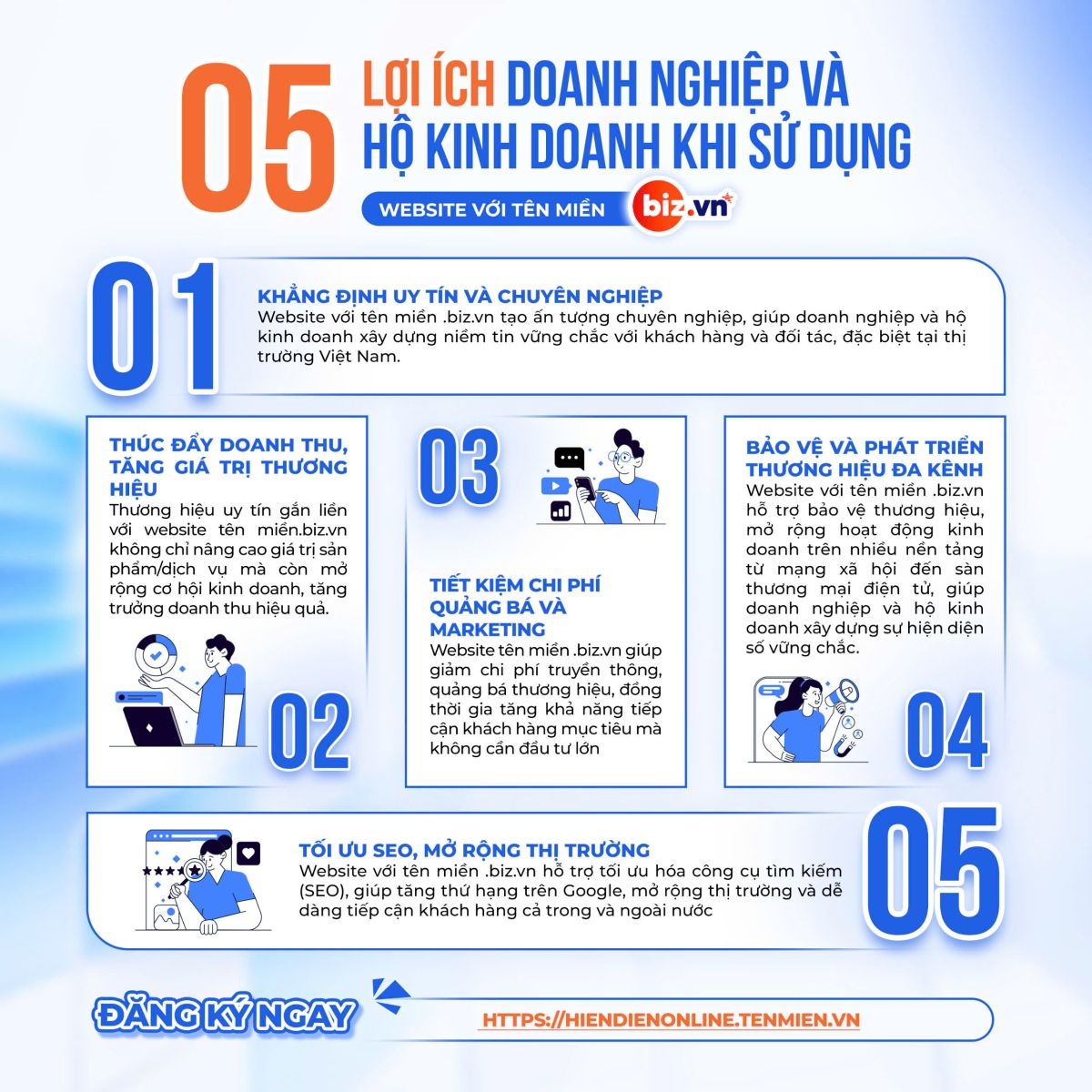 Lựa chọn hoàn hảo cho các doanh nghiệp, hộ kinh doanh phát triển bền vững trên internet