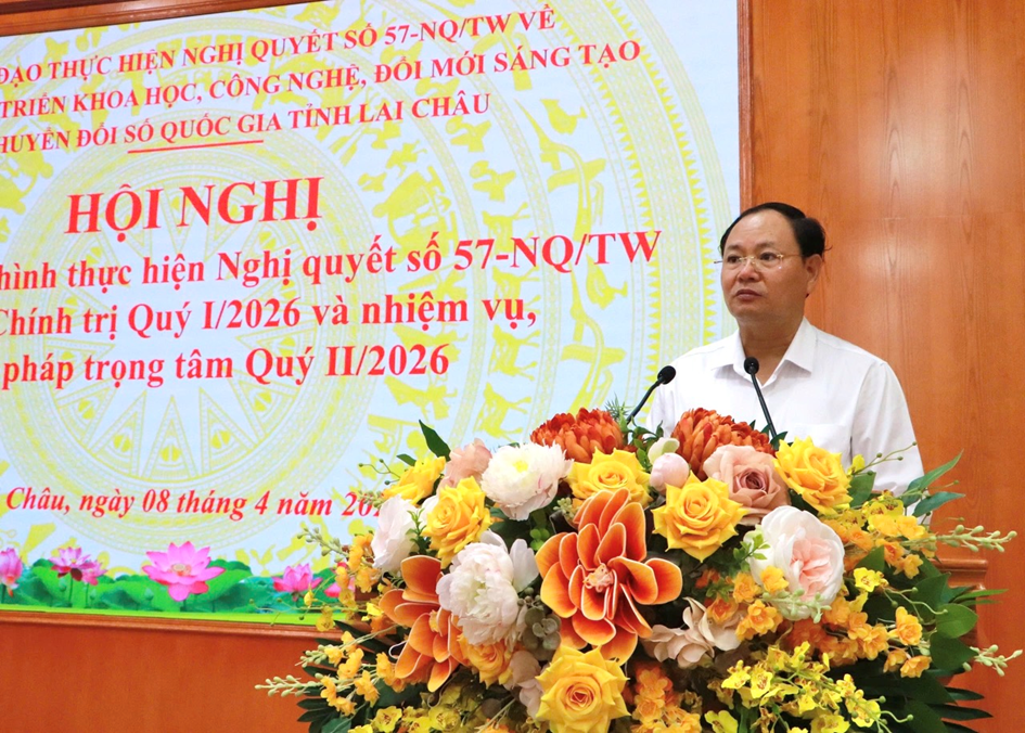 Lai Châu tăng tốc thúc đẩy đổi mới sáng tạo và chuyển đổi số